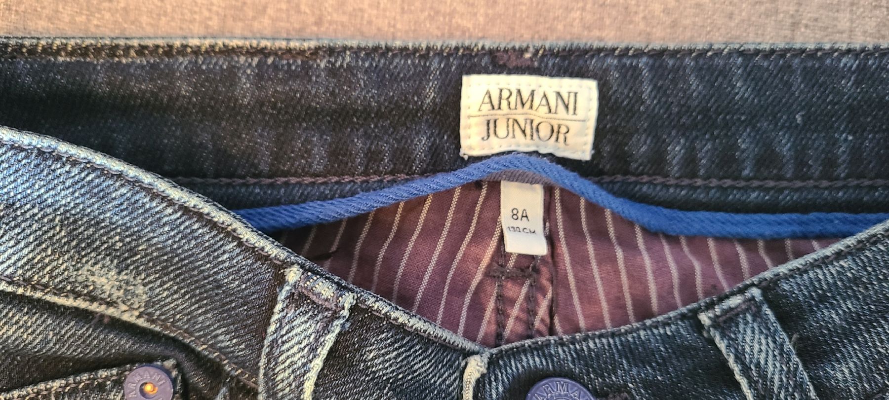 Armani Pantaloni: Jeans Armani Junior 8A – Usato da Salavaux venduto da astroboy77 1