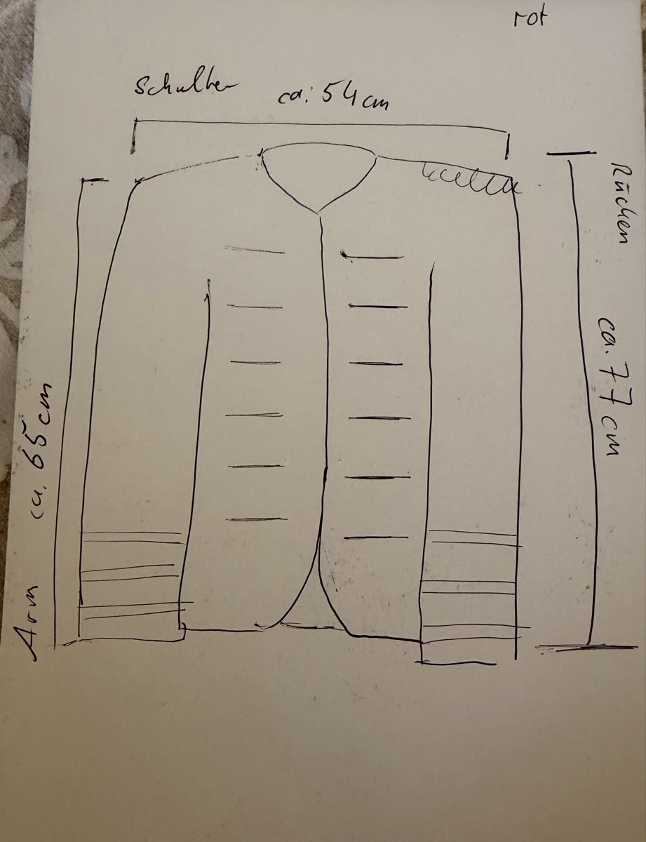Costumes: Glitzer Kostüm / Jacke rot – Neuf avec emballage d'origine à Laufen par jimknopf061 4