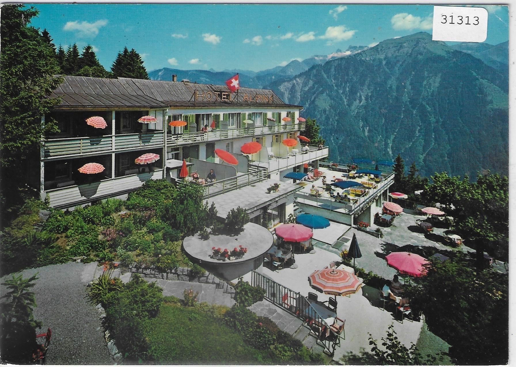 Cartoline postali: Hotel Alpina - Braunwald – Usato da Ettingen venduto da Kartenplanet