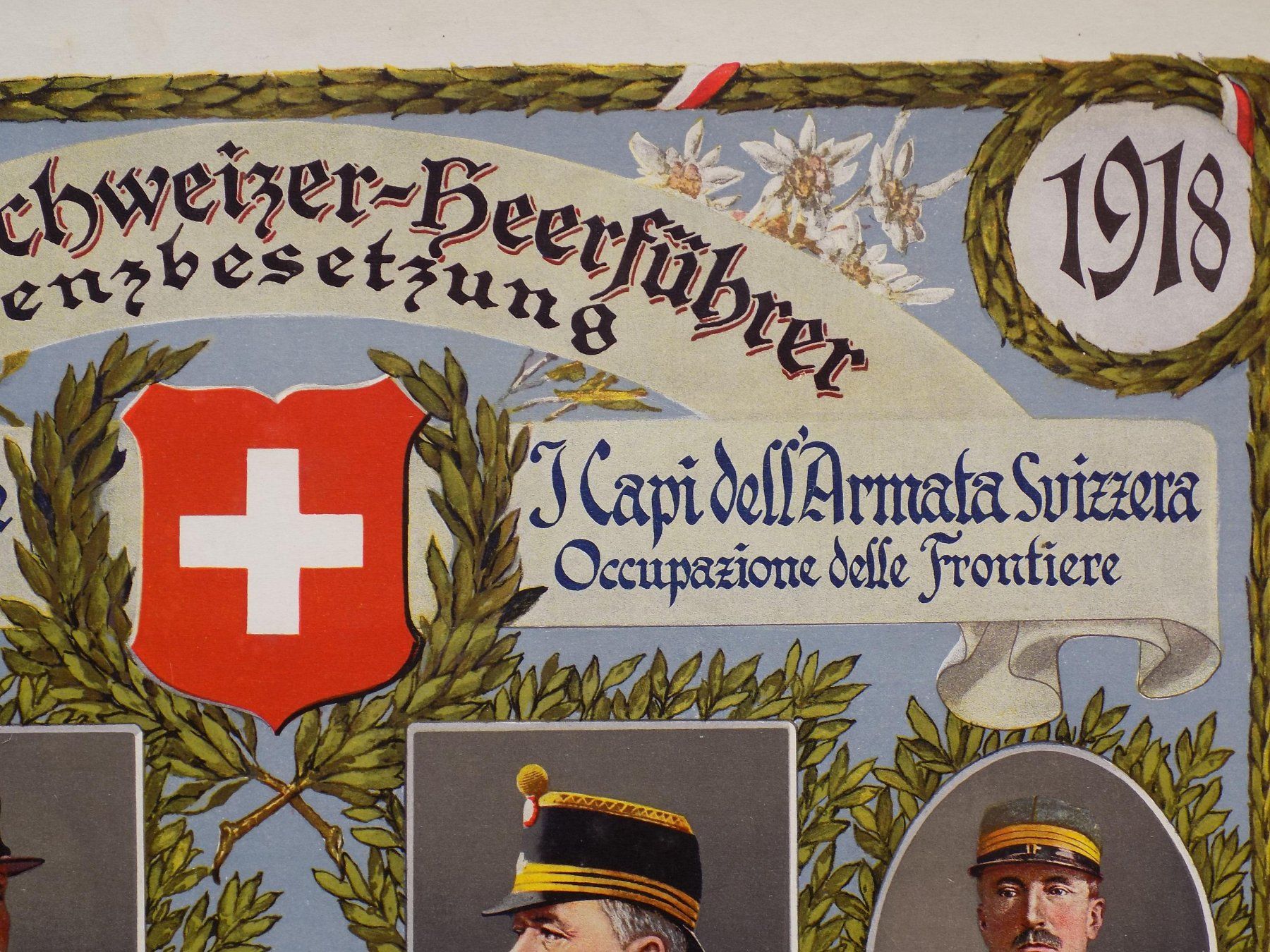 Stiche: Schweizer Heerführer Lithographie – Gebraucht aus Risch von Rischli15 5