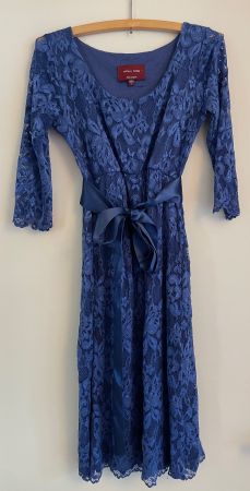 Tiffany Rose Festkleid Schwangerschaft - blau