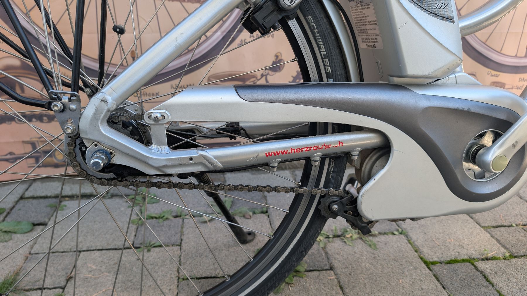 Flyer Velos: Flyer E-Bike silber Grösse S gebraucht – Gebraucht aus Menziken von ezadinho 2