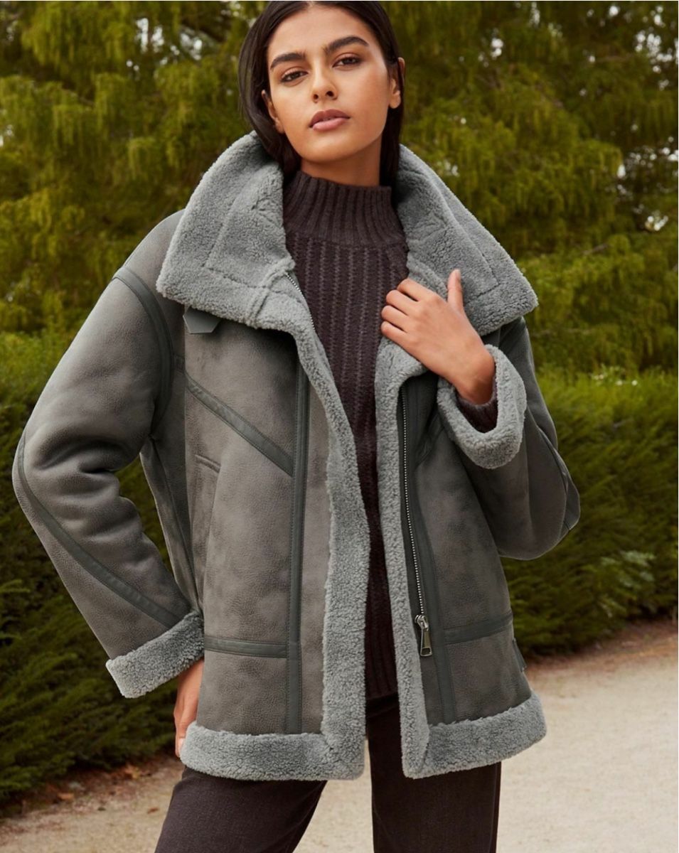 Next Vestes: Next faux shearling jacket – D'occasion à Chêne-Bourg par car_d88h 1