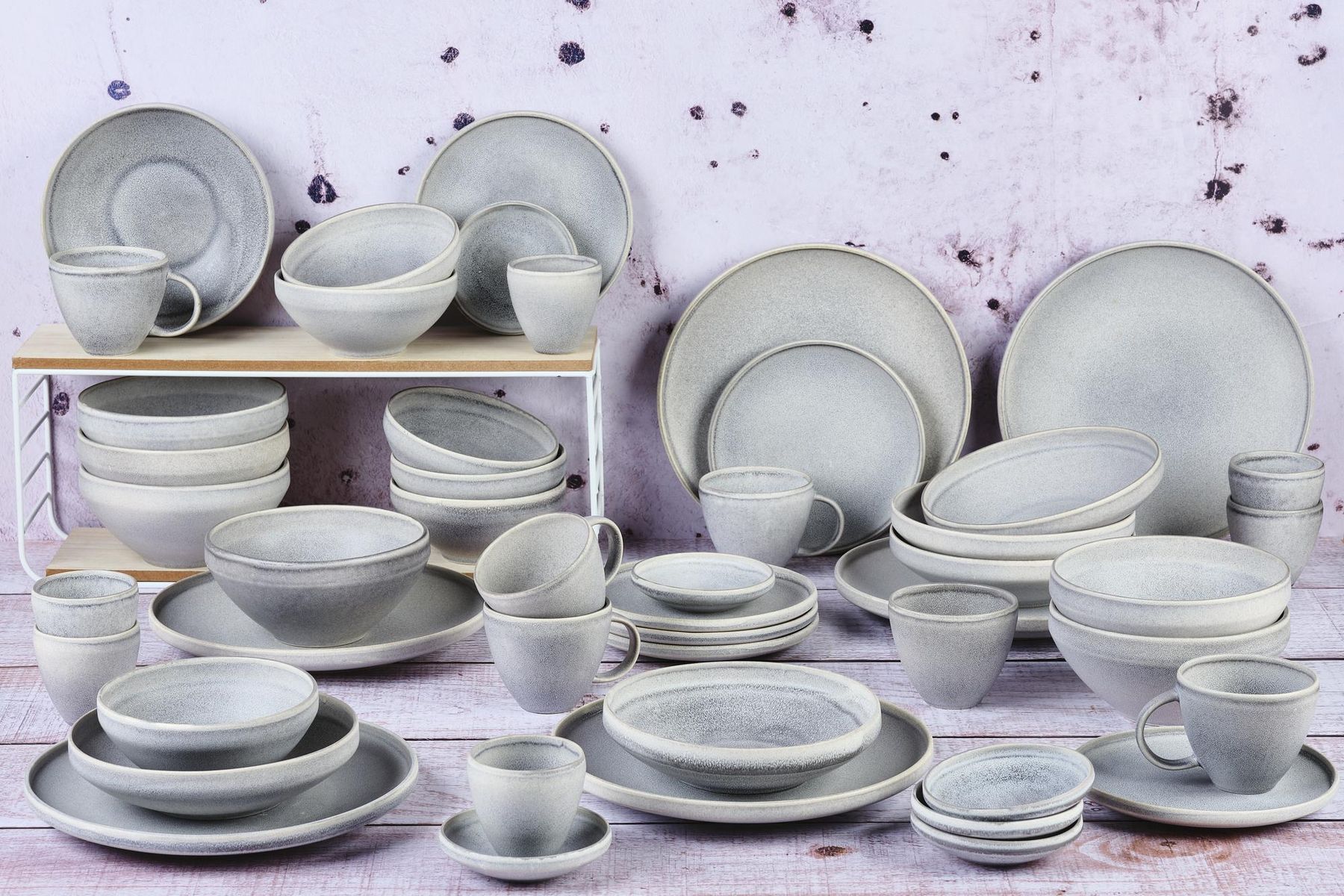 Set di piatti: Geschirr-Set STONE – Nuovo e nell'imballaggio originale da Bremgarten AG venduto da simpliCH 2