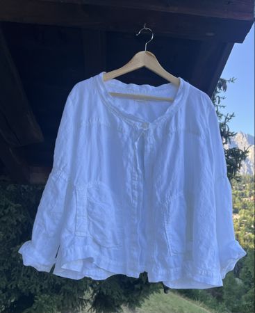Veste chemise estivale en lin Gr L