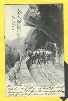 13.8.1905Schweizerische Gebirgspost/5-Spänner Naturstrasse