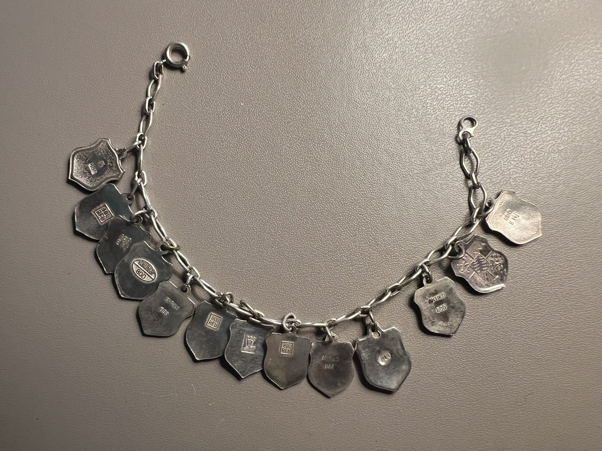 Bracciali & Braccialetti: Bettelarmband Wappen Silber 800 – Usato da Ebertswil venduto da Aayra 2