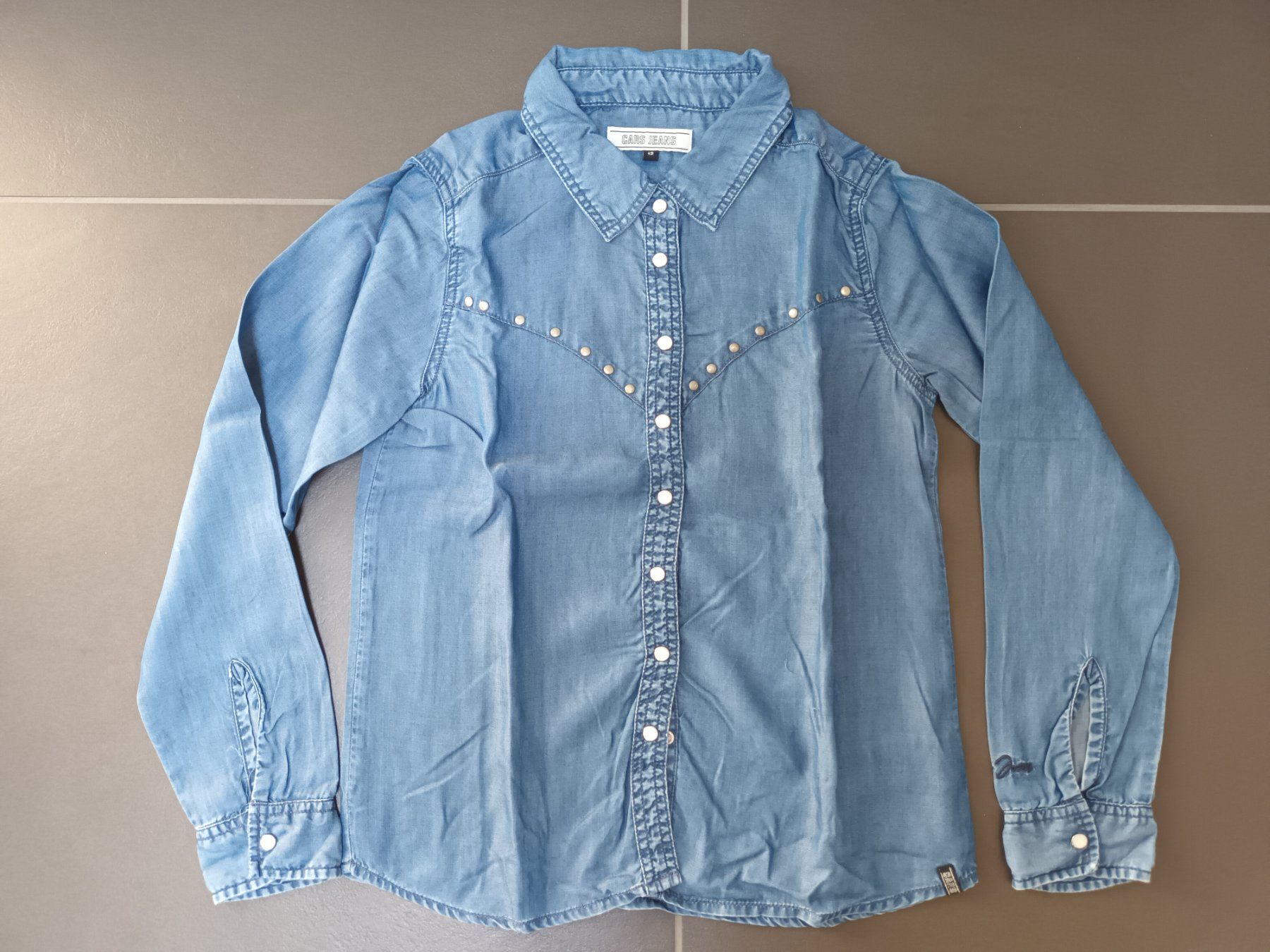 Camicette, T-shirt & Top: Jeans Bluse Gr. ca. 152 – Usato da Ried-Muotathal venduto da lufo