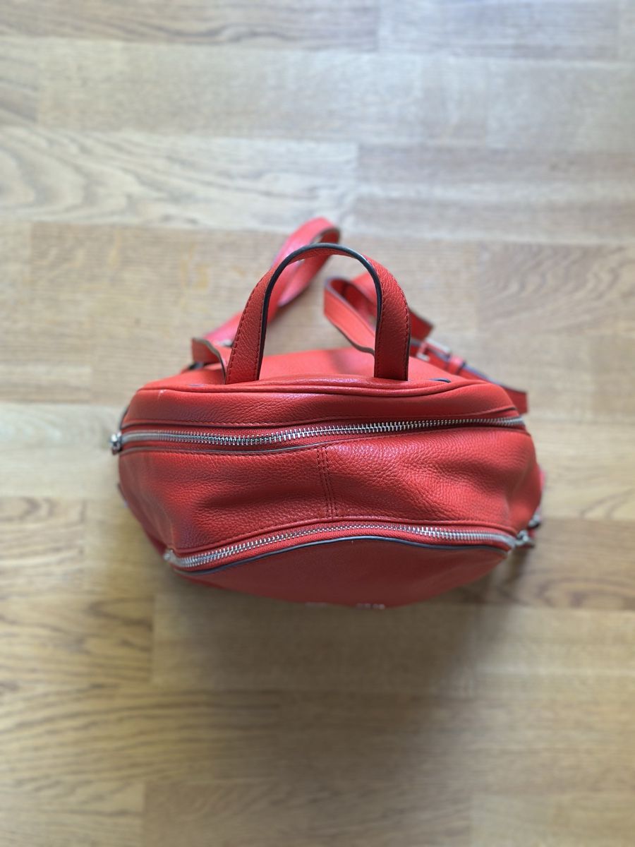 Michael Kors Zaini: Michael Kors Rucksack, Leder rot – Nuovo (secondo la descrizione) da Basel venduto da FatmaCan52 2