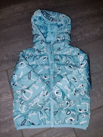 Lily&Dan Kinder Jacke mit Hunden Gr. 86, Top Zustand