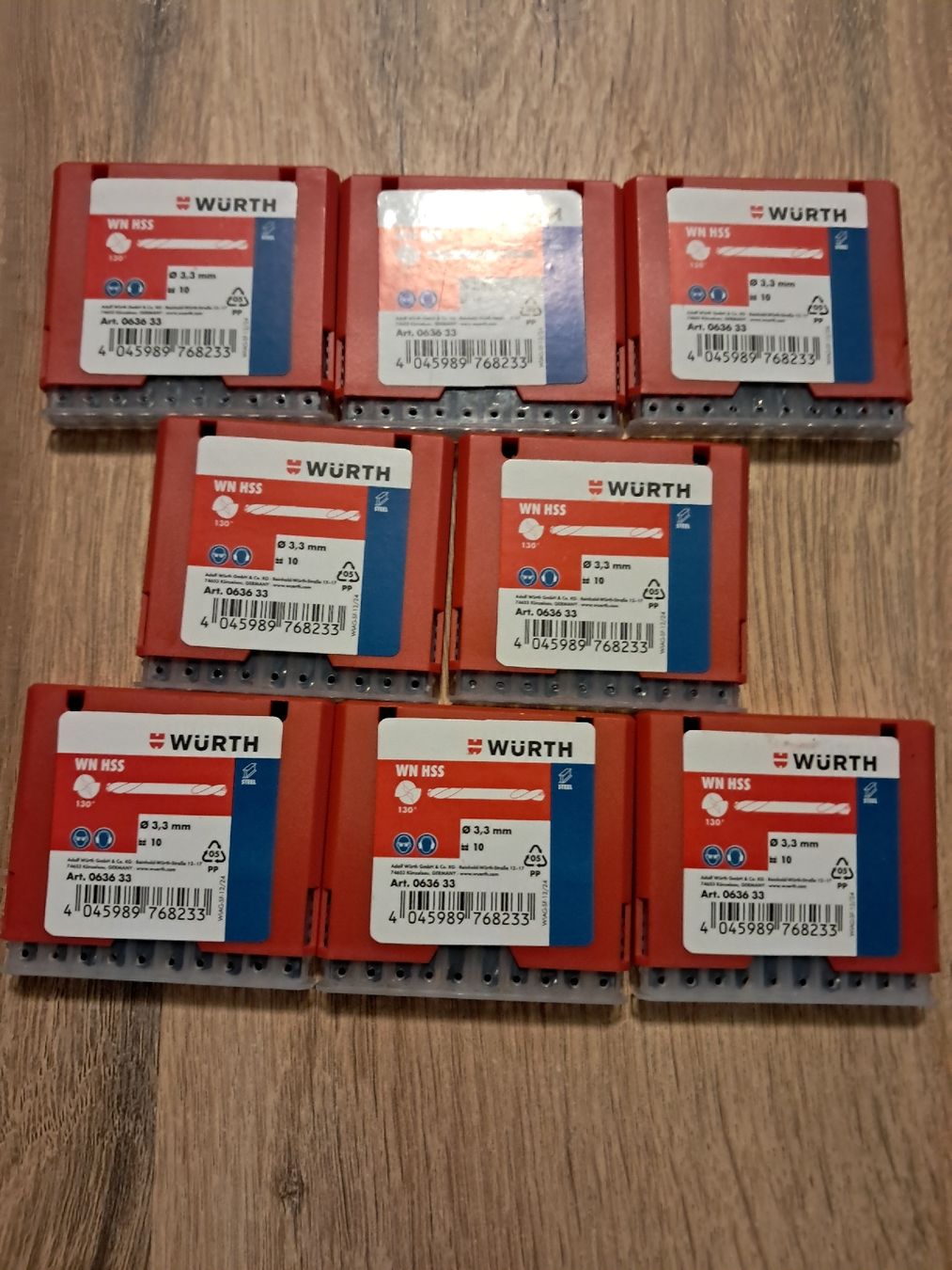 Würth Tutti gli attrezzi: 80stk Doppelkopfbohrer 3,3mm – Nuovo (secondo la descrizione) da Einsiedeln venduto da Biberchrouser76