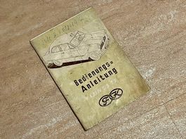 FORD TAUNUS 12 M Bedienungsanleitung 1953