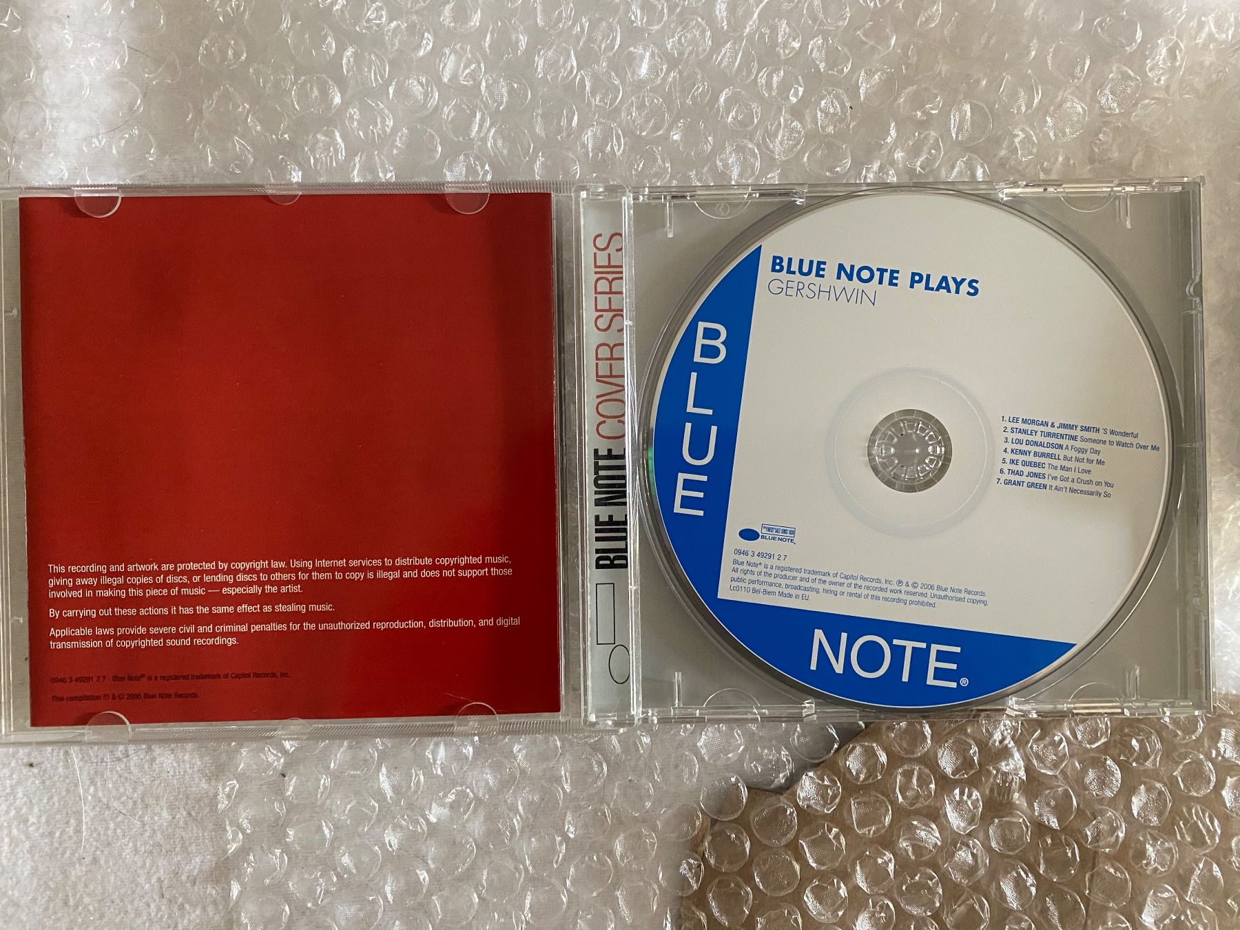 CDs: Blue Note plays Gershwin ( Blue Note Records / High Quality) – Neu (gemäss Beschreibung) aus Duggingen von Kisha010 1