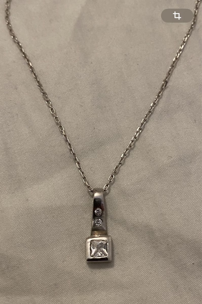 Catenine: Damen Kette mit Anhänger 925 – Usato da Pfungen venduto da Sheki56