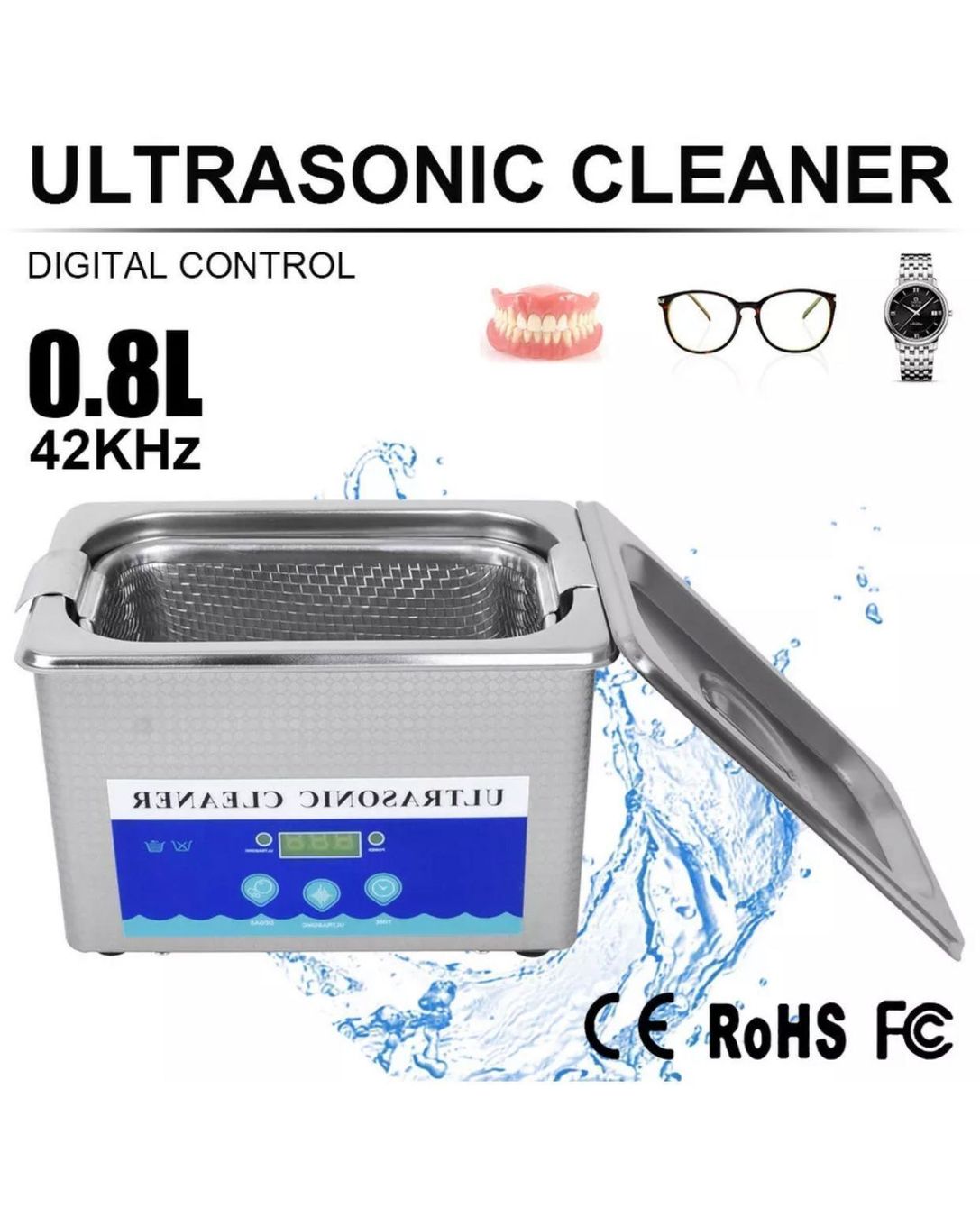 Tutte le macchine: +800ml Digital Ultraschallreiniger Brill – Nuovo e nell'imballaggio originale da Amriswil venduto da JaJa-Express 4