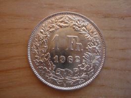 (C1) 1 Franken 1962 STGL