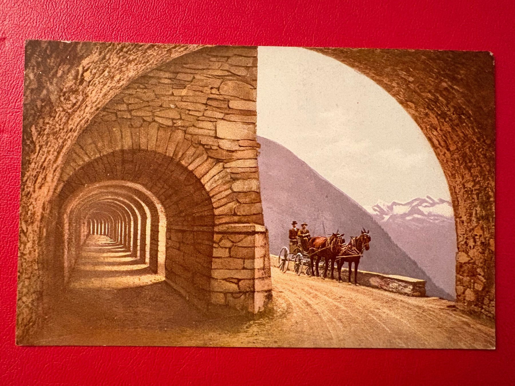 Ansichtskarten: Simplon - Galerie d'hiver – Gebraucht aus St-Légier-Chiésaz von Theo006