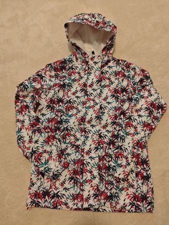 Bunte Regenjacke 46 Nord mit Kapuze, Ideal für den Frühling!