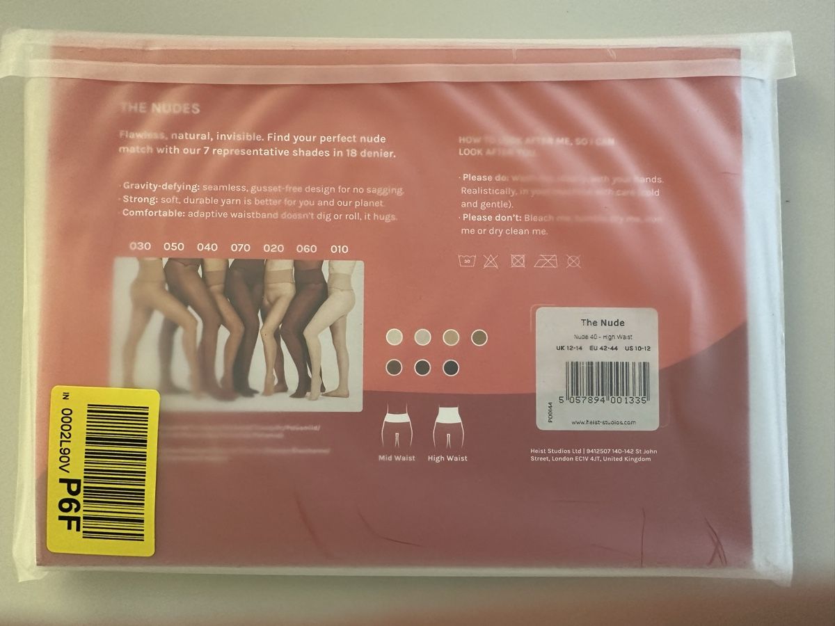 Calze & Collant: Heist Studio Strumpfhose The Nude Gr.42-44 – Nuovo e nell'imballaggio originale da Stallikon venduto da michwimi 1
