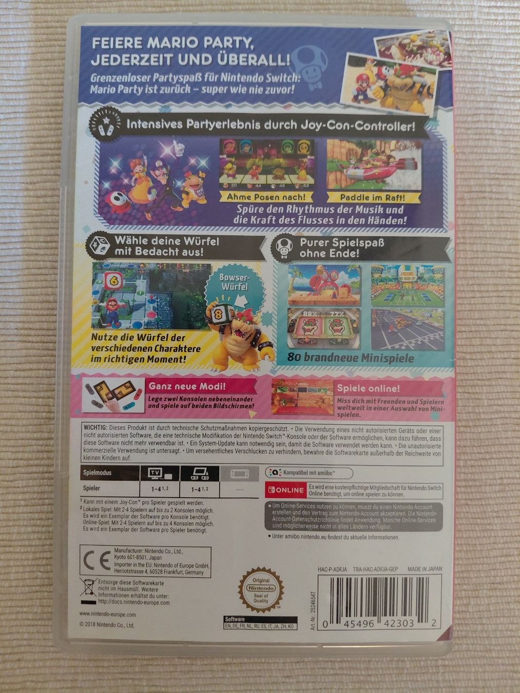 Nintendo Giochi: Super Mario Party - Nintendo Switch – Nuovo (secondo la descrizione) da Denges venduto da old-school-89 1