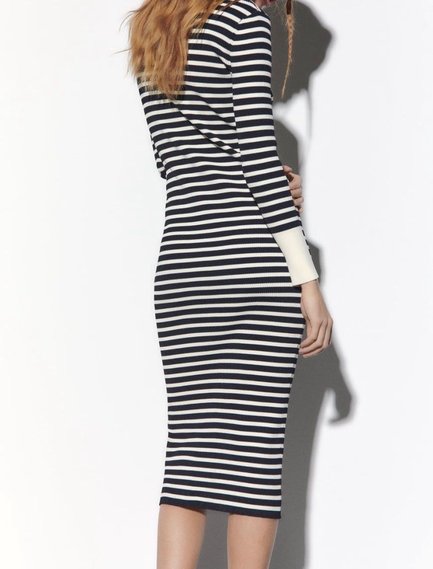 Zara Vestiti: Zara Strickkleid Midi Größe M neu – Nuovo e nell'imballaggio originale da Montagnola venduto da Vol24 4