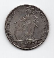 (1354) Tessin, Taler 1814, ss-vz