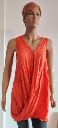 Sommerliches luftiges Zara Oberteil Gr. M Orange