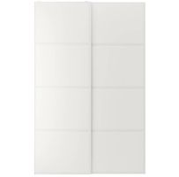 IKEA PAX TJÖRHOM Schiebetüren 200×236 cm weiss komplett