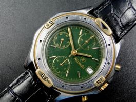 Seltene Nivada Date Automatic Chronograph Sammleruhr - 4g