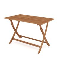 Gartentisch Holz AVEIRO 120 x 70 cm - Gratis Versand