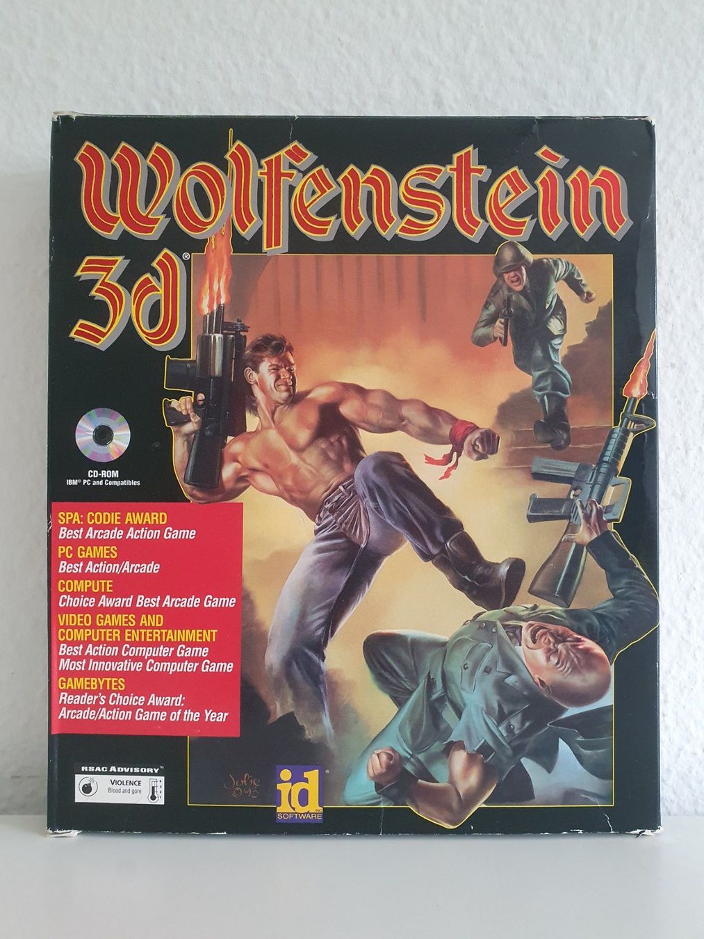Giochi: PC Game Wolfenstein 3D (1992) Big Box + Hint Book – Usato da Greifensee venduto da perfectioN88 1