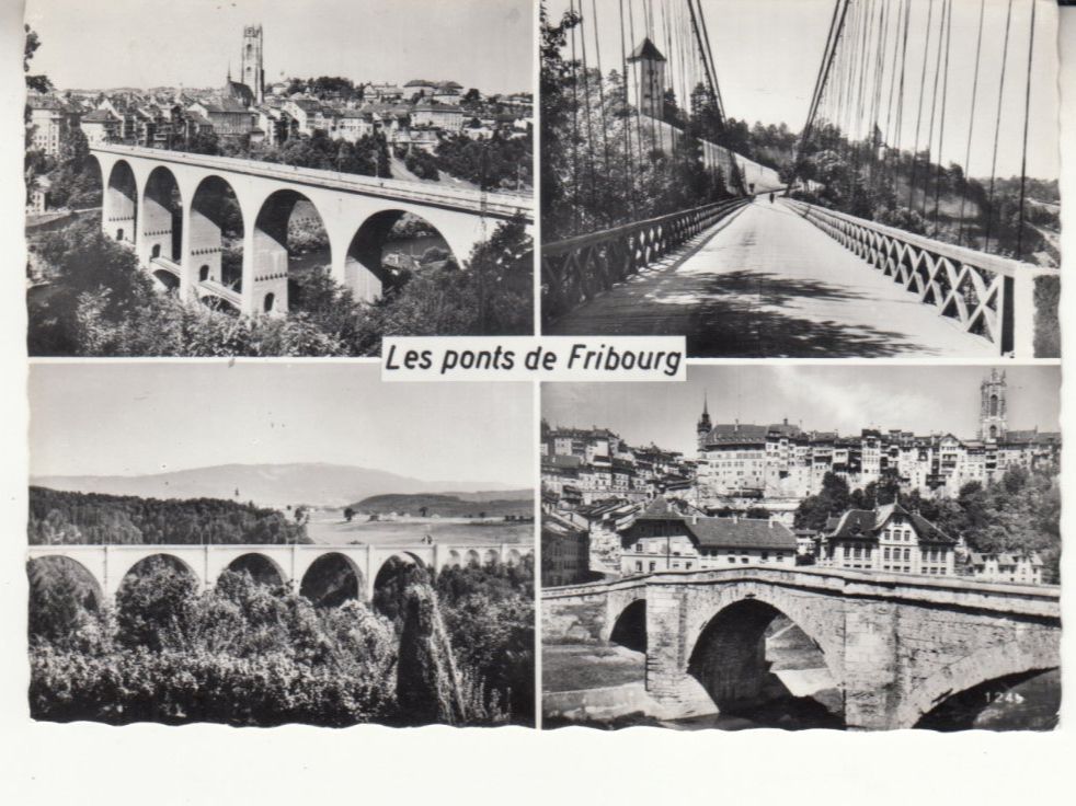 Cartes postales: Fribourg 1964 – D'occasion à Bürglen TG par StampGraf