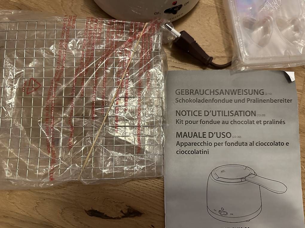 Küchengeräte: Schokofondue und Pralinenbereiter – Gebraucht aus Abtwil SG von Riono-01 4