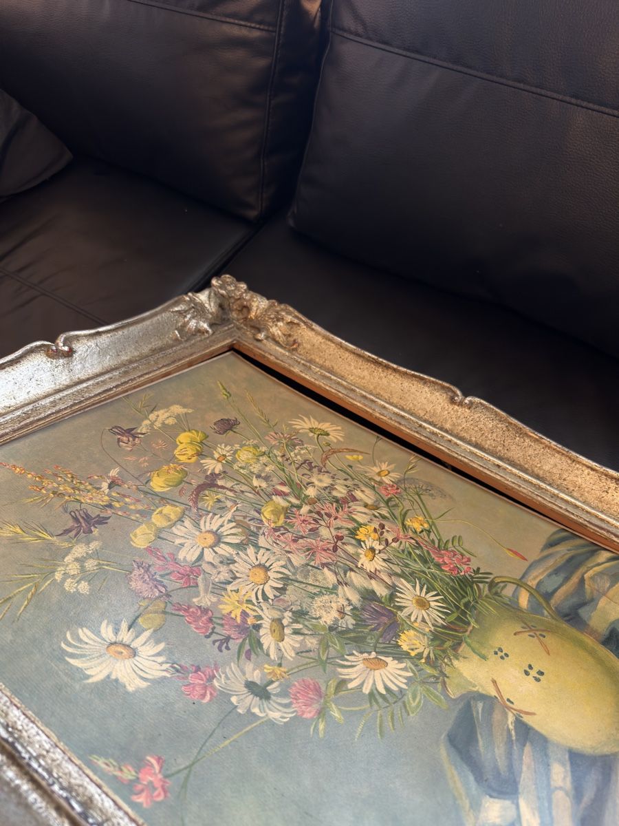 Dipinti: Blumenbild H. Werner im Barockrahmen – Usato da Hinwil venduto da sin_9j5s 6