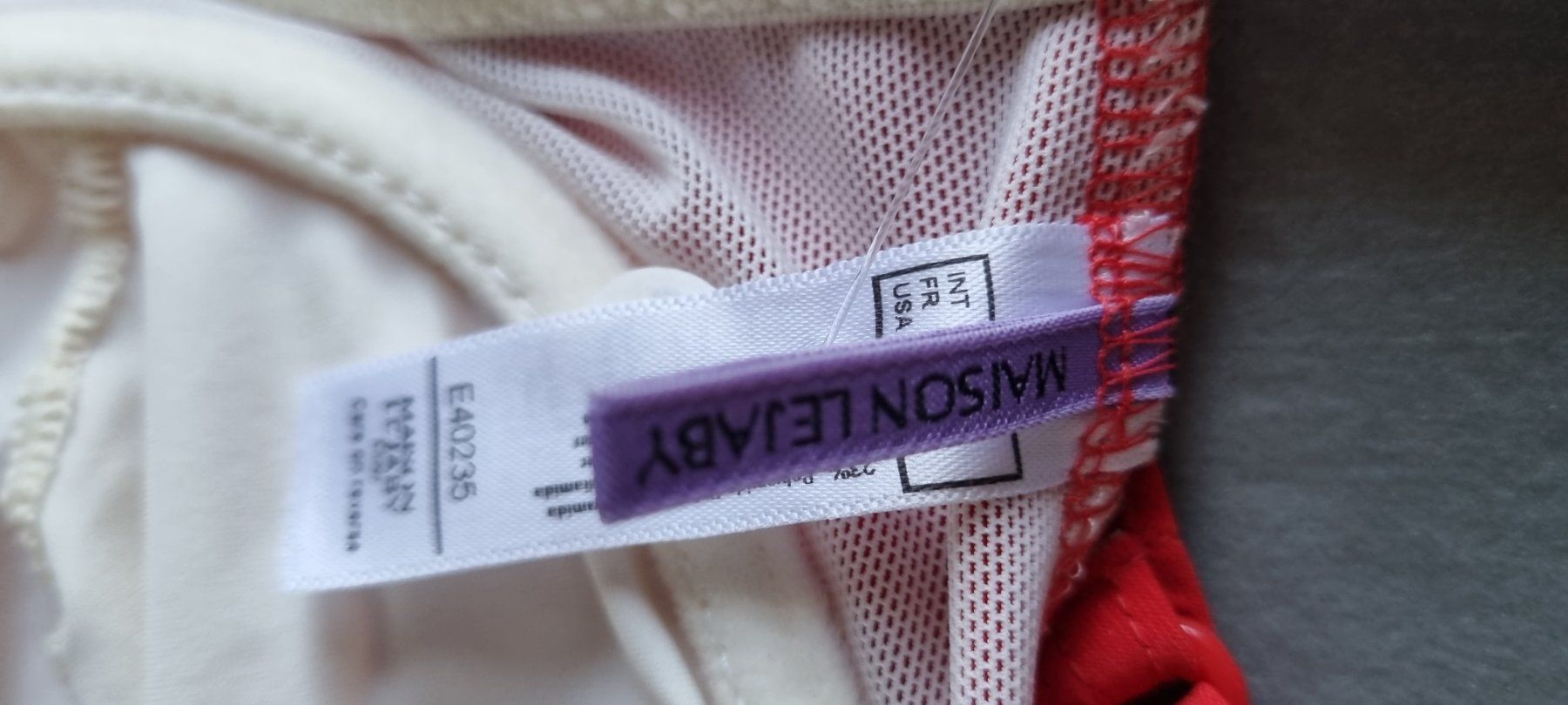 Costumi da bagno & Bikini: Maillot de bain Maison Lejaby Elixir rouge/vichy 70D 2D S – Nuovo (secondo la descrizione) da vufflens la ville venduto da Veuveclicquot 8