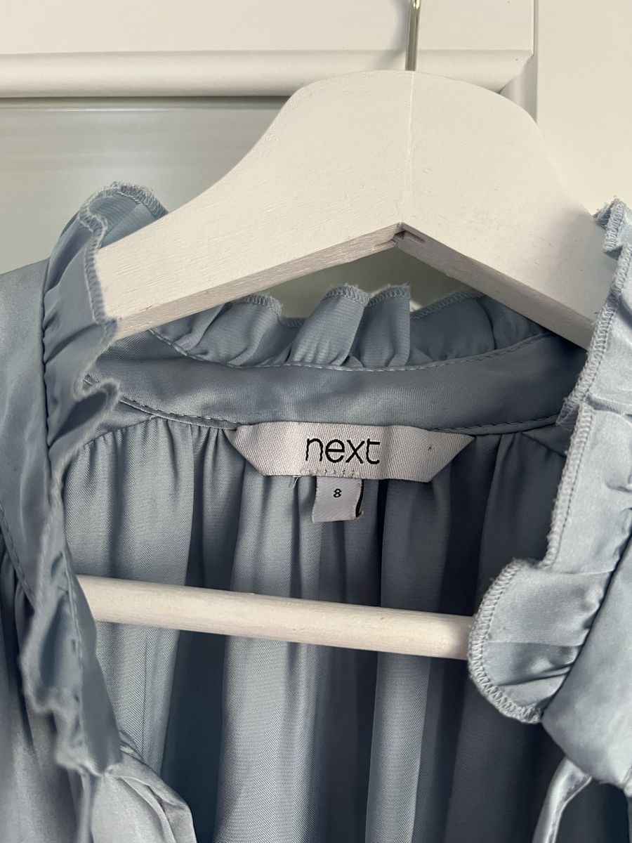 Next Camicette: Next Bluse, Gr. 8, hellblau – Usato da Liebefeld venduto da nat_h5l8 2
