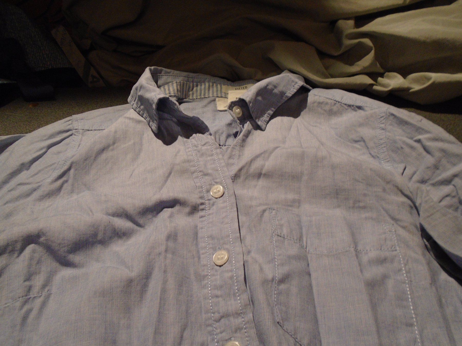 H&M Blusen: Bluse Grösse 34, H&M L.O.O.G. hellblau – Gebraucht aus Zürich von abraxas1291 1