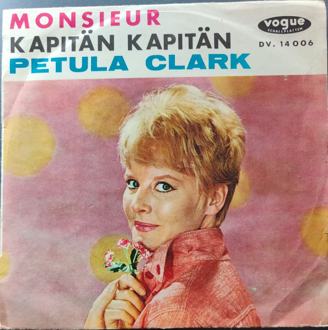Schallplatten: Vinyl Single Petula Clark - Monsieur – Gebraucht aus Langenthal von Modo39