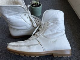 Gabor boots femme taille 38 blanc