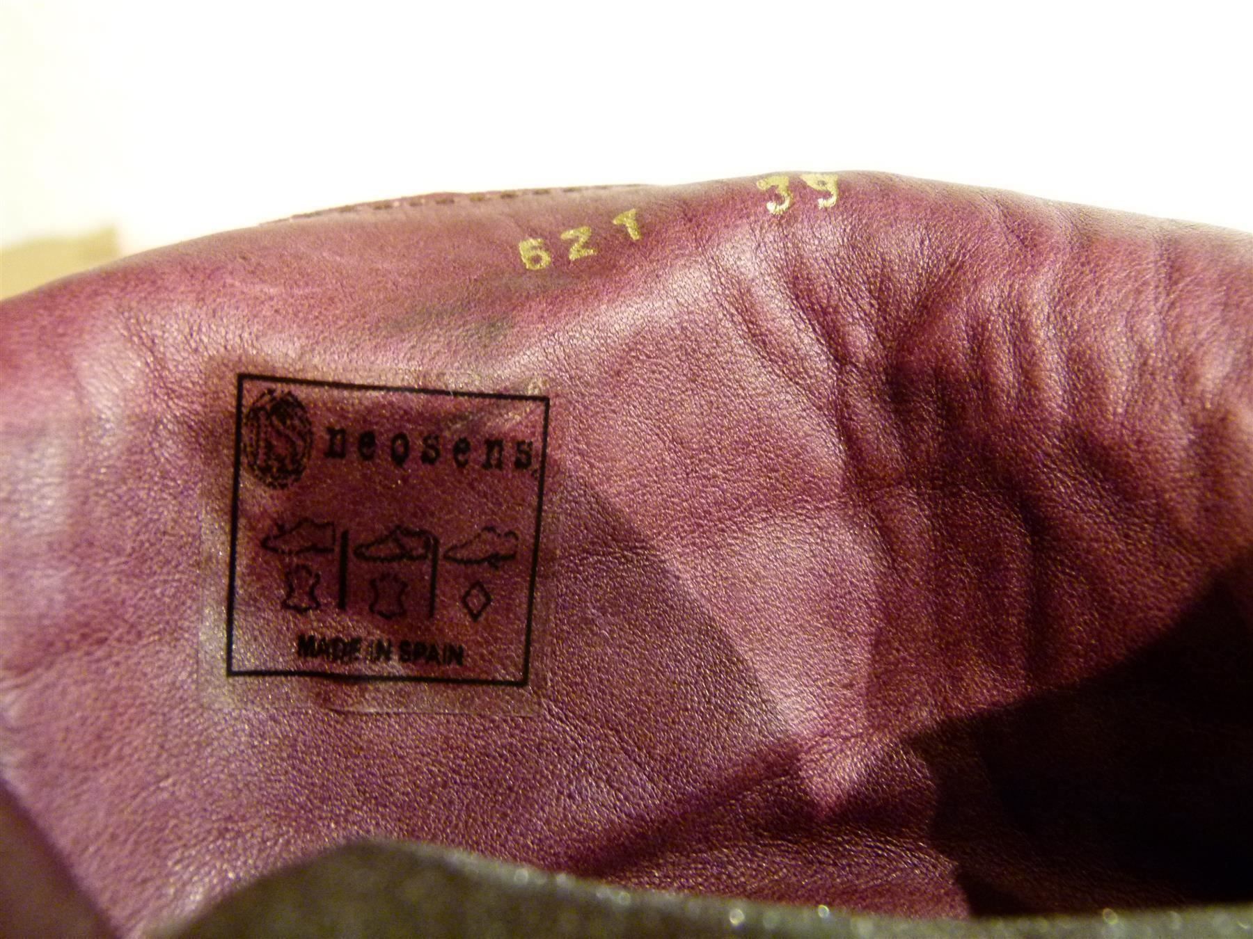 Neosens Damenschuhe: Neosens Leder Stiefel Gr. 39 Lp,268Fr. – Neu (gemäss Beschreibung) aus Uerkheim von Justi.y 8