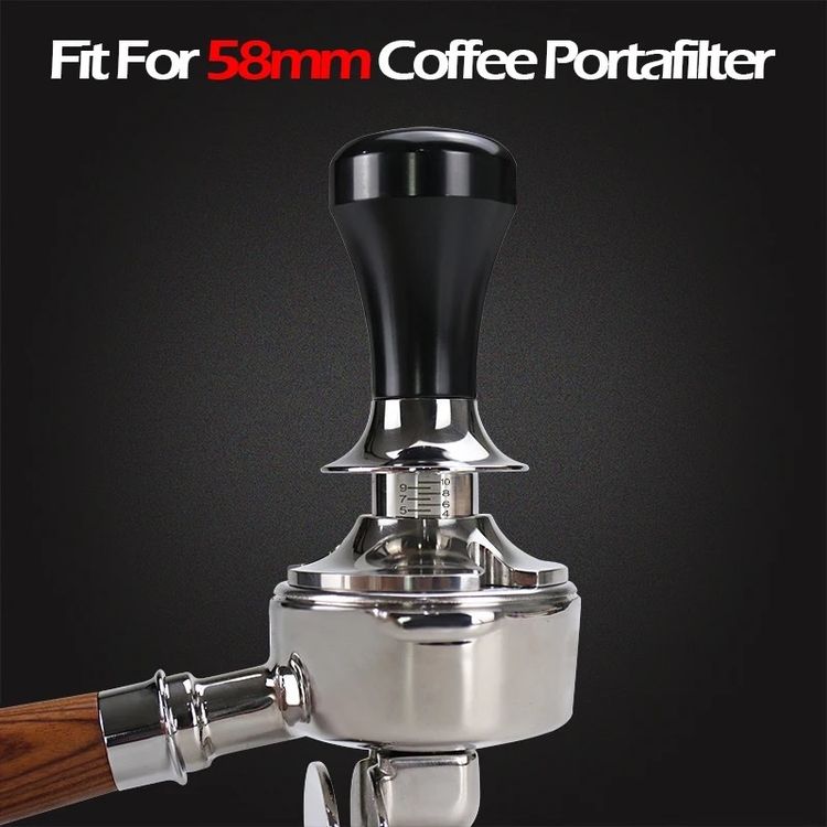 VIA CREMA Kaffee Tamper 57mm - Italienisches Siebträger Zubehör