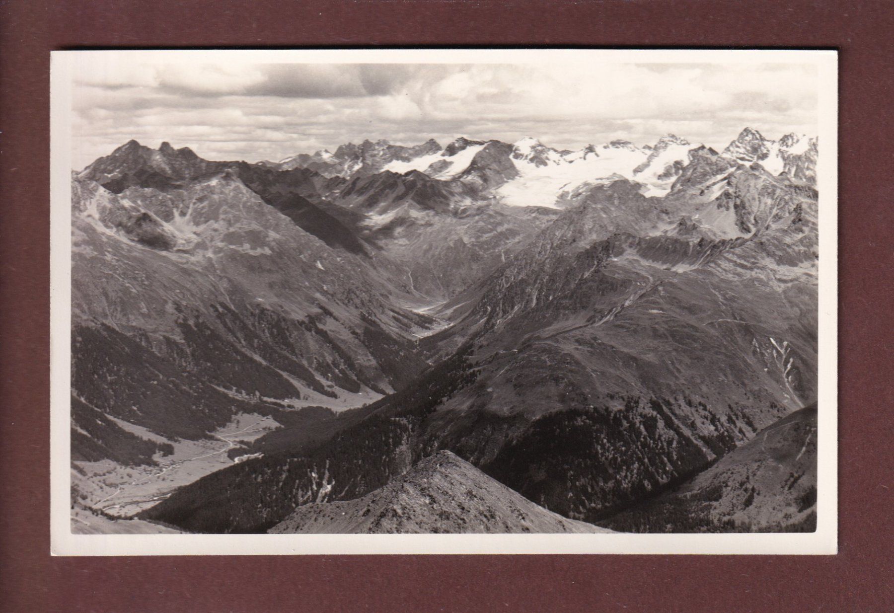 Cartoline postali: WEISSFLUHJOCH - Silvretta – Usato da Pully venduto da nicecards