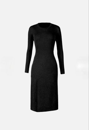 Aqvarossa Knit Dress Gr.S / XS 70% Baby Alpaca, 30% Silk