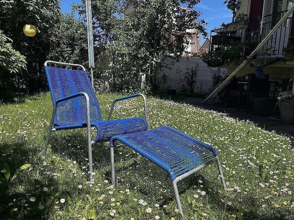 Liegen & Liegestühle: Spaghetti Lounger (mit Hocker) – Gebraucht aus Zürich von mcinq 2