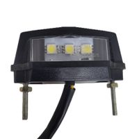 LED Kennzeichenbeleuchtung Motorrad Universal 12V