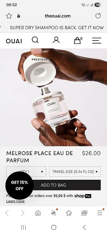 Profumi & Eau de Toilette: QUAI Melrose Place Parfüm. – Nuovo e nell'imballaggio originale da Uerkheim venduto da Pod23 1