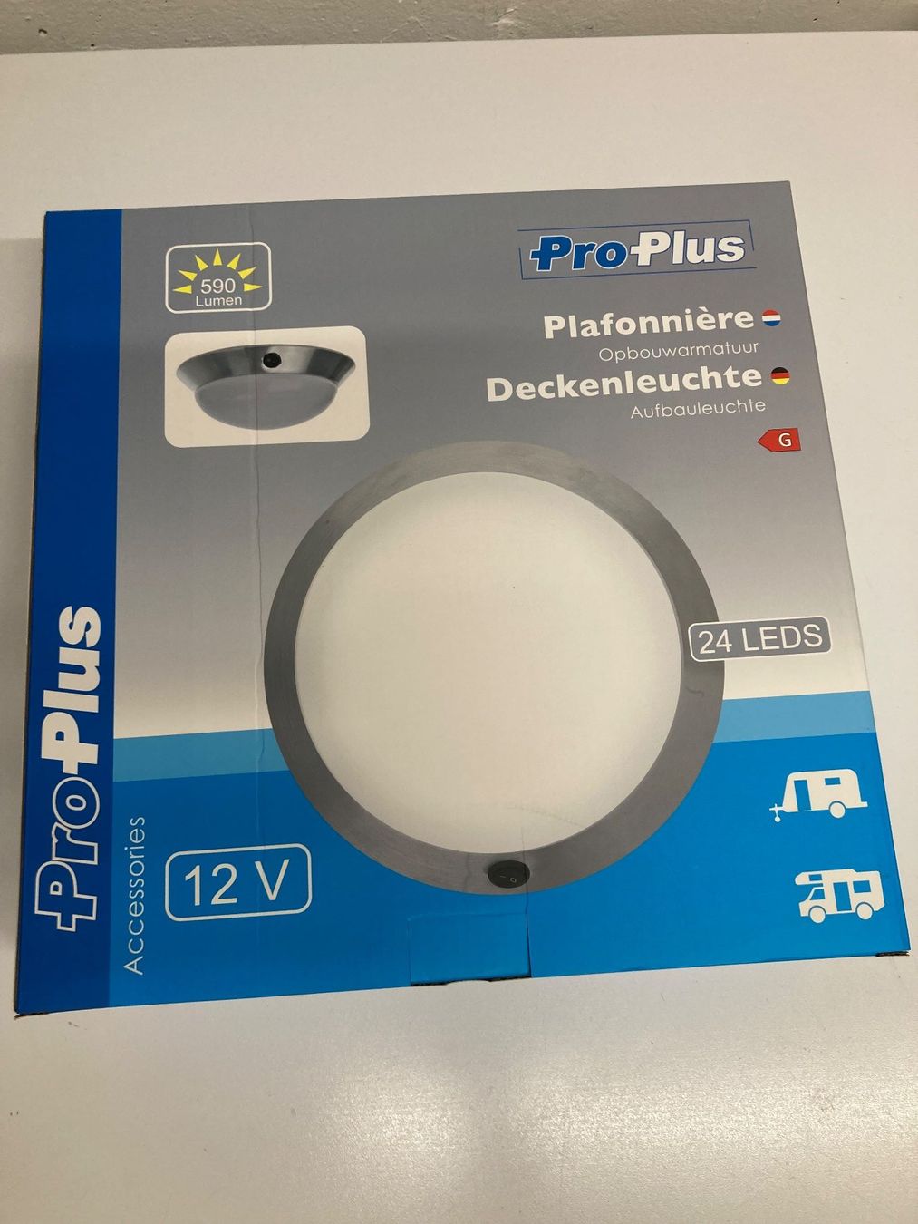 Lampadari & plafoniere: Camping Leuchte 12V – Nuovo e nell'imballaggio originale da Bottighofen venduto da Haebs