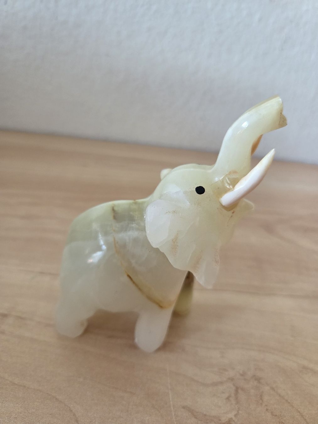 Figuren: Halbedelstein Elephant Handgefertigt  – Gebraucht aus Winterthur von katzen07 3