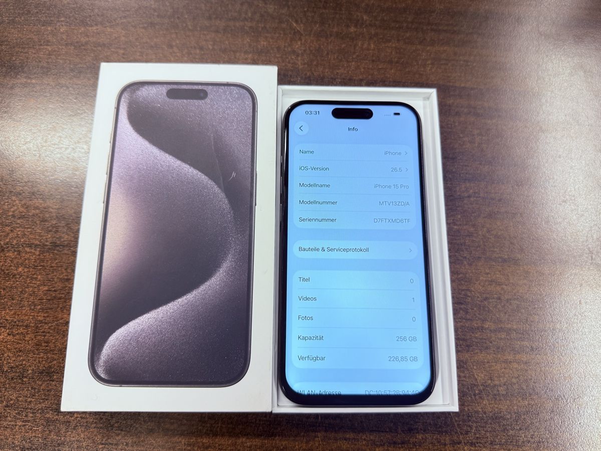 Apple Telefoni cellulari / Smartphones: iPhone 15 pro 256Gb  – Usato da Uster venduto da jca_pr9r 1