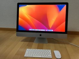 Apple iMac 27-inch 5K Retina 2017 i5, 8GB,  mit Zubehör